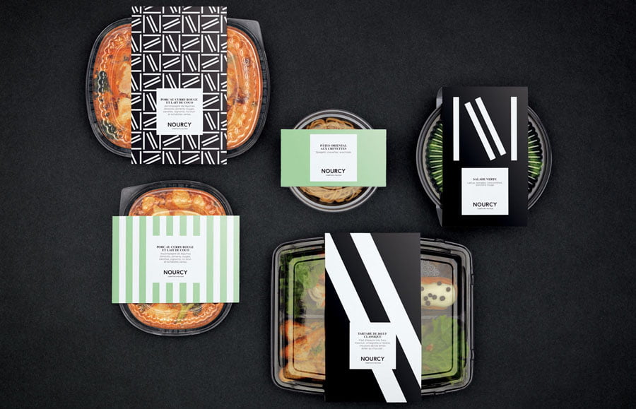 Nourcy 巧克力糕點、甜點、熟食餐廳、室內設計—品牌企業識別設計 7 05-Nourcy-Packaging-by-lg2boutique-on-BPO