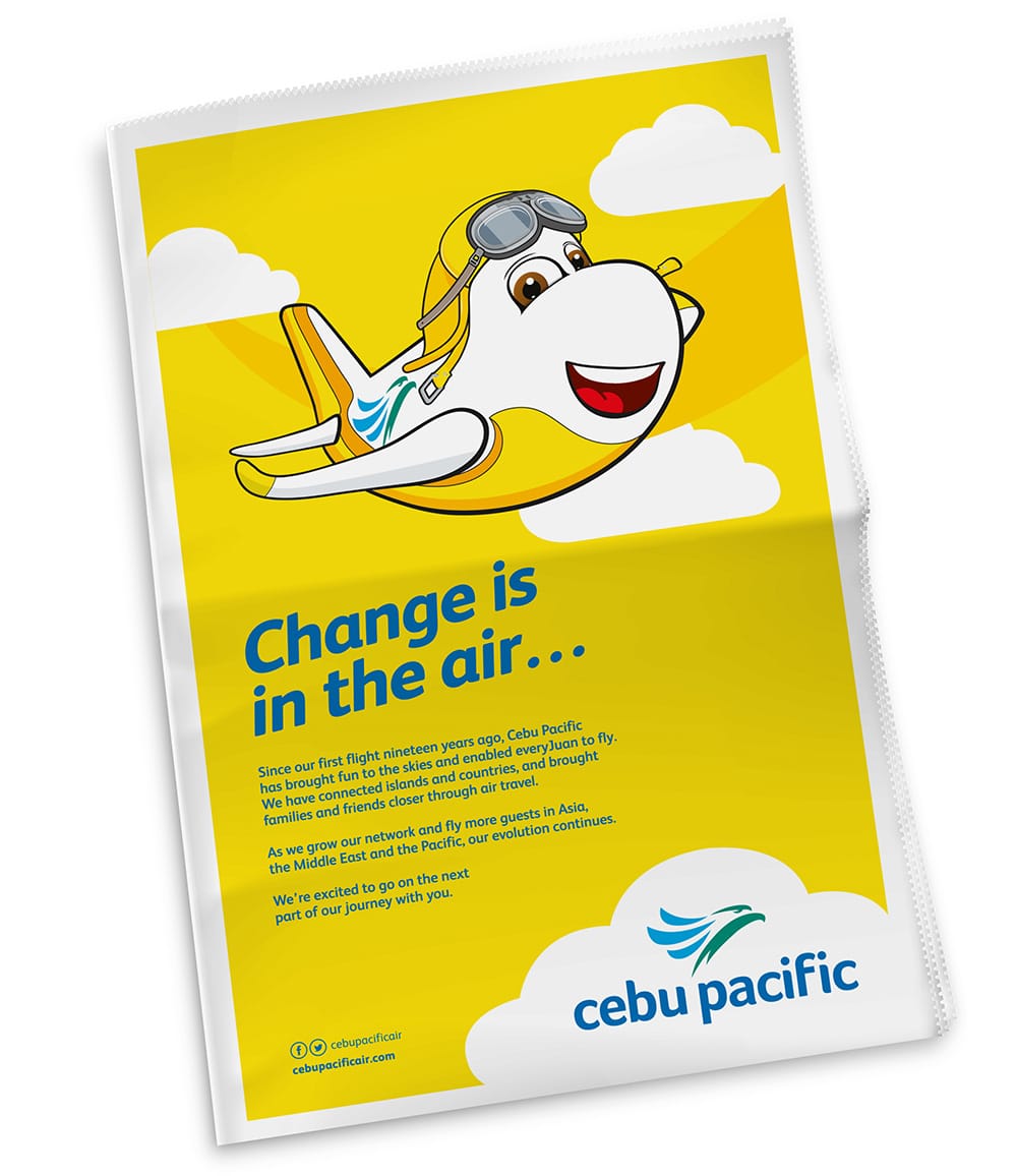 Cebu Pacific 航空公司品牌–搶眼配色,亮眼奪目的 CIS 、 LOGO設計 5 cebu_pacific_ceb_ad