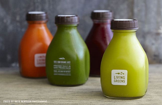 Living Greens 新鮮好喝的果汁飲品連鎖店 CIS 品牌形象 LOGO 包裝設計推薦 4 1