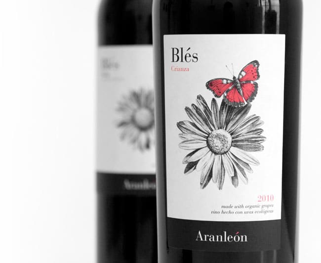 AranleónBLES 葡萄酒 典雅風格的手繪花朵 CIS 品牌形象設計 16 11