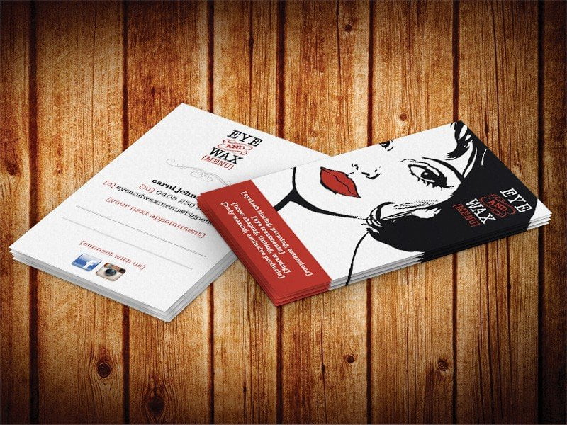 名片設計business card design Beauty-Salon-Business-Card-Design1