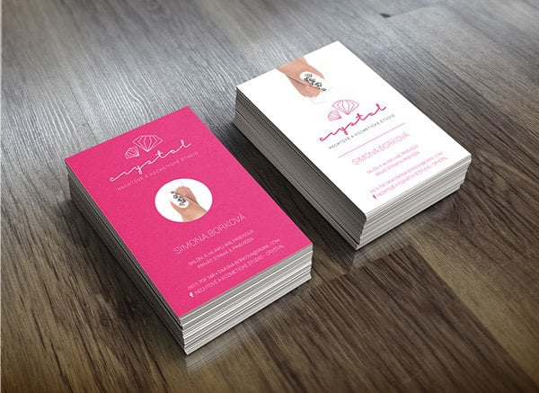 美甲名片設計business card design a88cf0e57e3ee453ea9637e7abca0e56