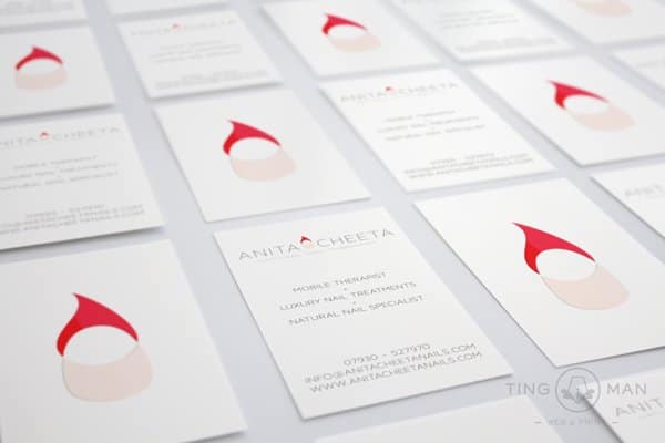 名片設計business card design acnails_card