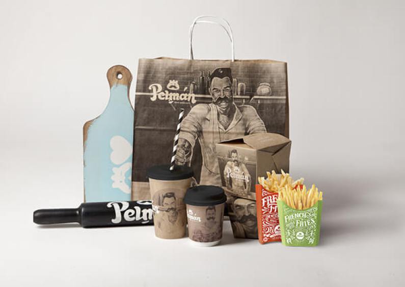 Pelman Handmade Cafe 咖啡料理快餐店 CIS、LOGO 設計、名片設計案例推薦 4 Cafe-Branding2