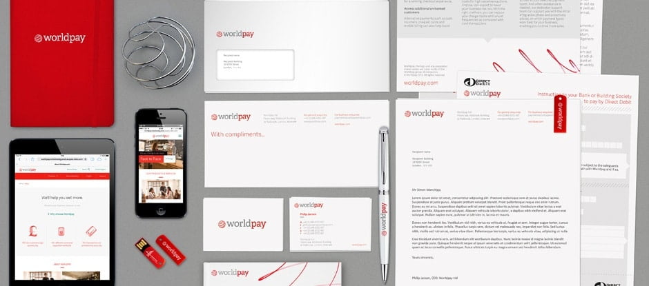 Worldpay CIS 識別整體規劃設計案例推薦—企業識別 LOGO 、名片設計分享 3 worldpay_stationery
