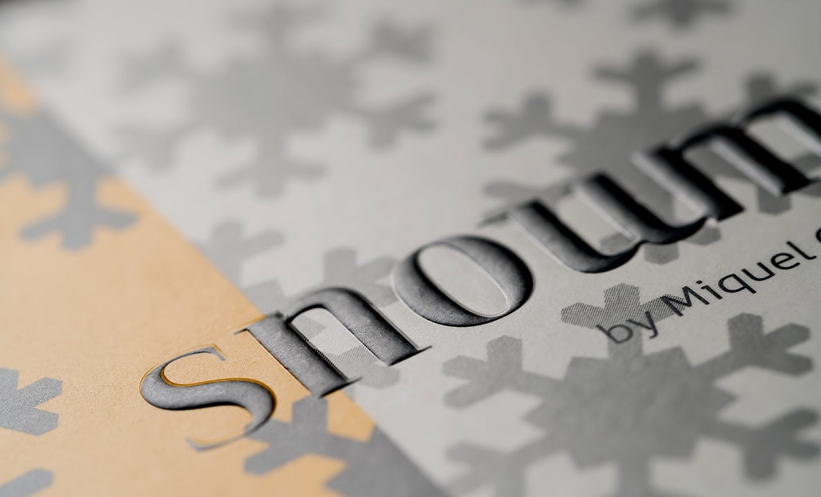 Snowmold 巧克力甜點烘培、餅乾蛋糕 LOGO 識別整體規劃設計案例推薦 2 CIS 識別設計|巧克力CIS識別設計