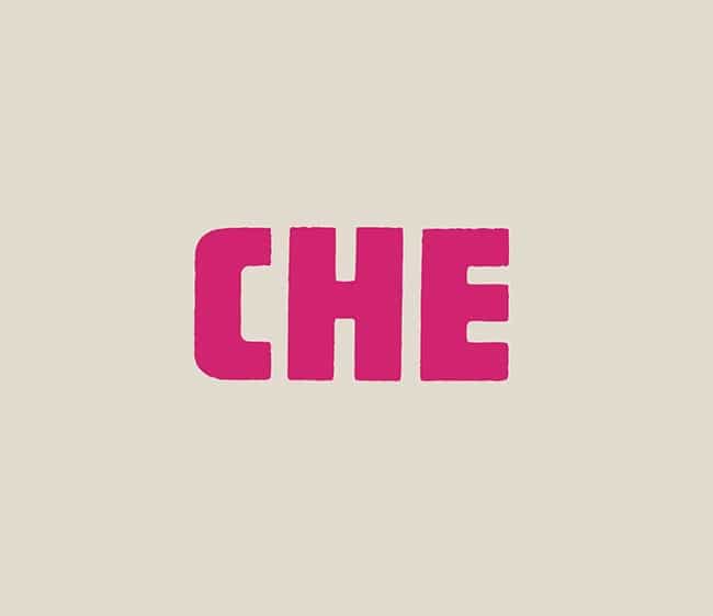Café Che 有趣的插畫風、咖啡廳餐飲業 LOGO 識別整體規劃設計案例推薦 5 LOGO設計|咖啡廳 LOGO設計
