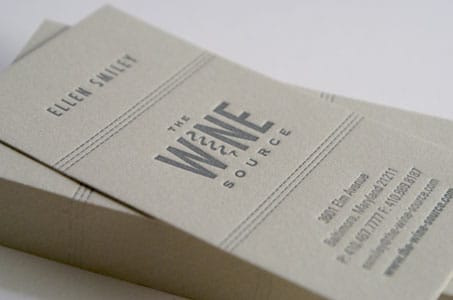 名片設計-微醺的視覺饗宴,有關酒的名片設計、LOGO設計大賞 3 紅酒商名片設計|紅酒商 ELLEN SMILEY 名片設計|酒的LOGO設計