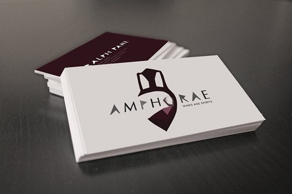 名片設計-微醺的視覺饗宴,有關酒的名片設計、LOGO設計大賞 13 酒的LOGO設計|酒的名片設計