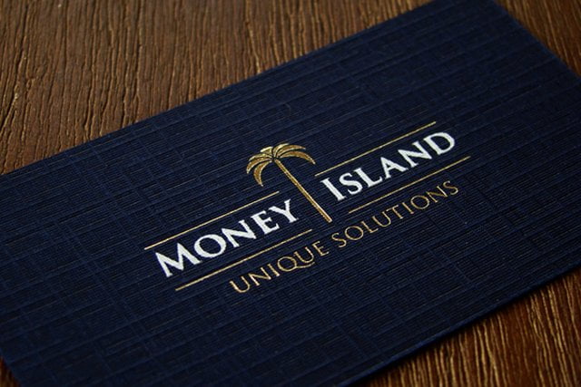 名片設計-微醺的視覺饗宴,有關酒的名片設計、LOGO設計大賞 2 酒的名片設計}MONEY ISLAND 名片設計|酒的LOGO設計