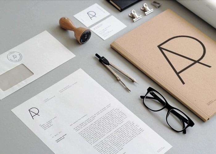 A Panzer 建築公司、個人工作室–整體規劃設計案例推薦 VI 設計、名片設計 7 VI視覺識別系統|VI視覺設計