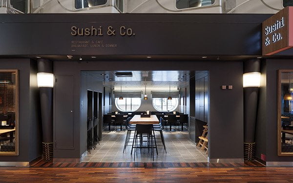 Sushi&Co 日式複合式餐廳創意LOGO設計 11 創意餐廳LOGO|創意LOGO|日式餐廳LOGO設計