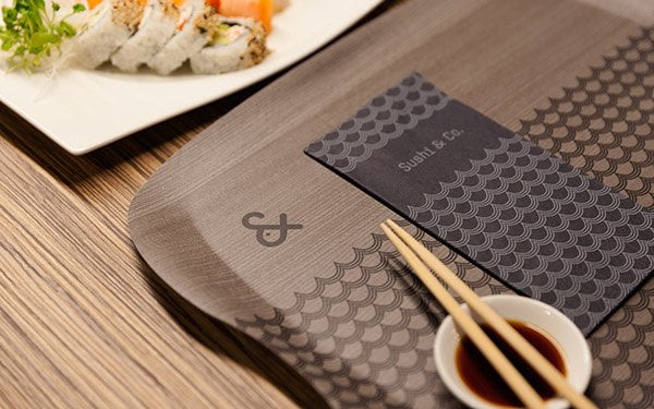 Sushi&Co 日式複合式餐廳創意LOGO設計 8 創意餐廳LOGO|創意LOGO|日式餐廳LOGO設計