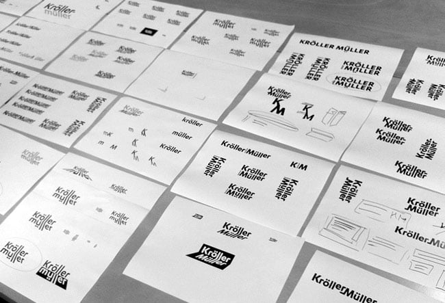 kroller-muller-museum-logo-sketches
