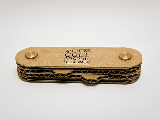 客製化名片|特殊材質名片|Anthony Cole 特殊材質名片設計