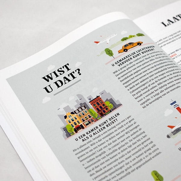 日系旅遊手冊，型錄設計