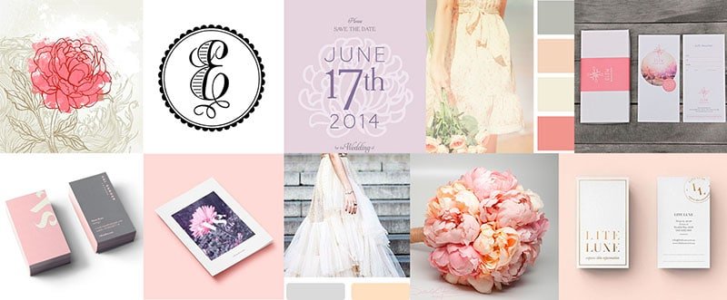 婚禮工作室、婚紗攝影、新娘秘書、活動派對 LOGO 設計