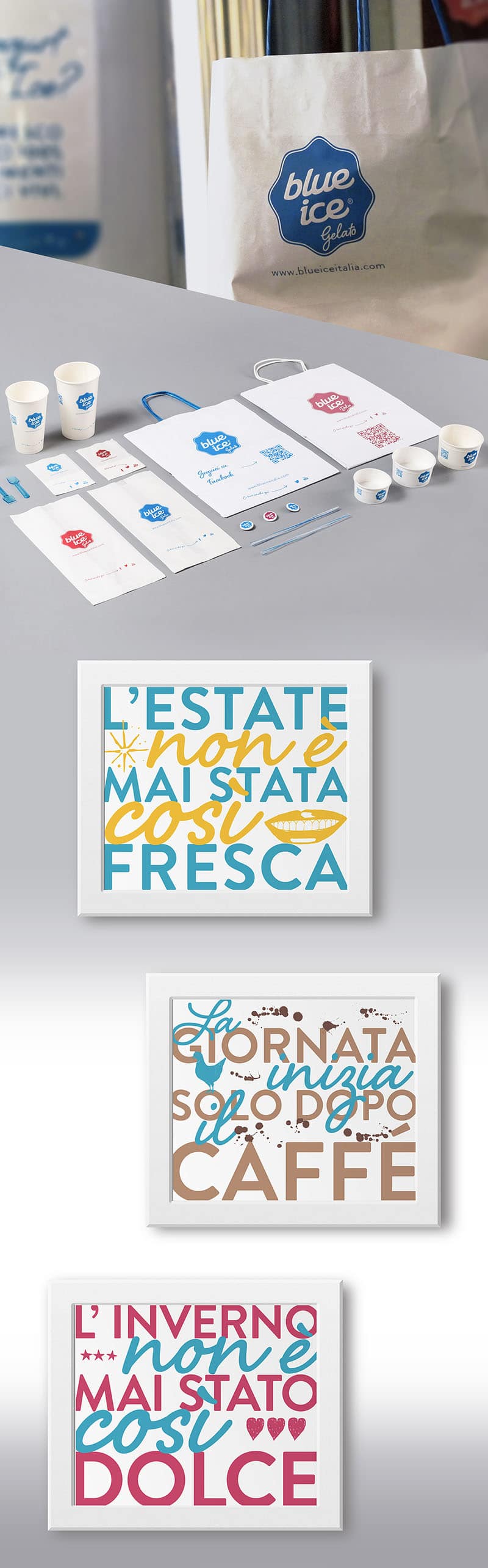 冰淇淋連鎖加盟店、品牌重塑—整體企業識別