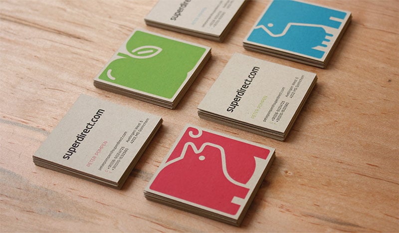 新鮮有機農產品網路購物商店–童趣風格企業識別 LOGO 、CIS 設計推薦 5 名片設計