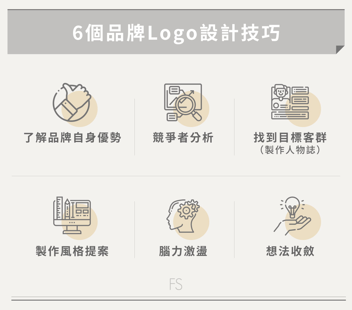 6大品牌Logo設計技巧

